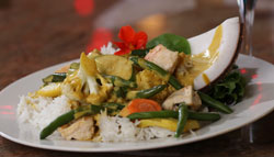 Coconut Curried Chicken